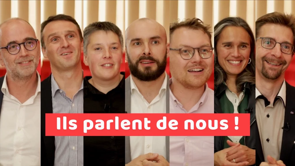 vidéo d'interviews lors de l'événement "Les Instants Pionniers", mettant en avant des témoignages de participants pour l'entreprise Cygogn.