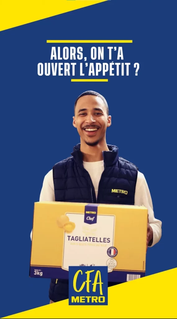 production vidéo avec motion design pour l'entreprise metro