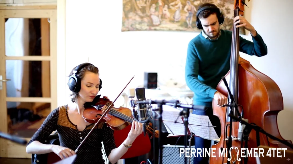 Reportage vidéo de l'enregistrement d'un album de musique en studio sur Lyon