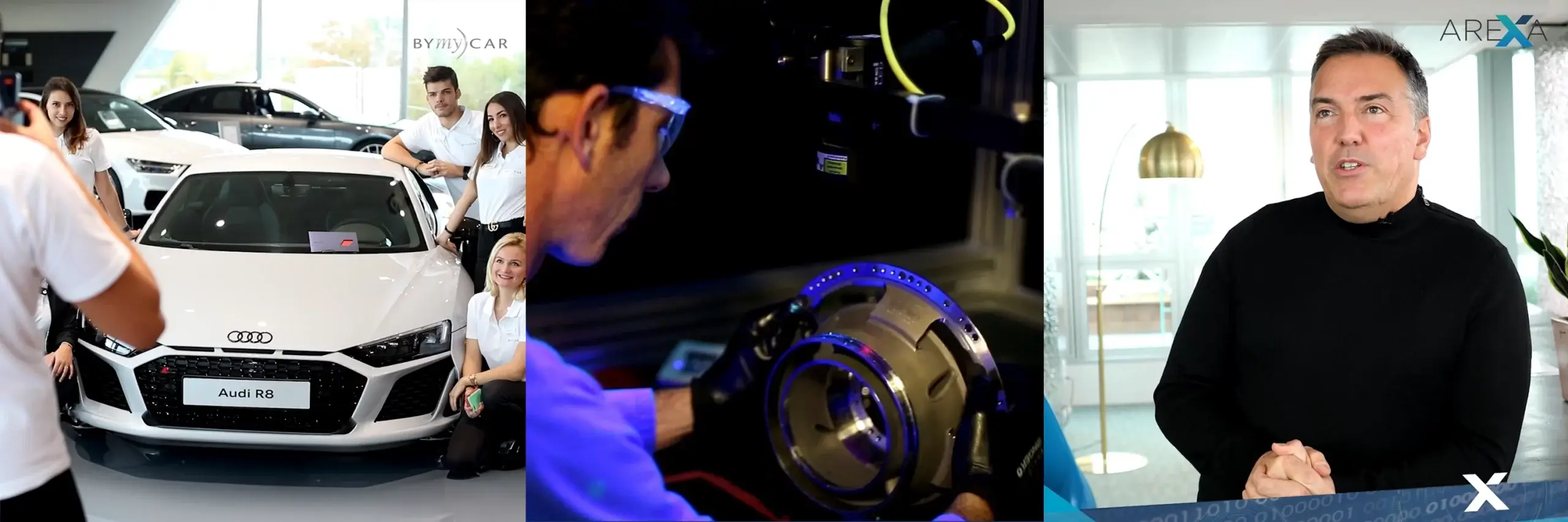 Film d'entreprise Audi, Mecapole, Curtil, Safran et Arexa Tournage vidéo et interview pour film d'entreprise pour Audi, Mecapole, Safran, Curtil et Arexa